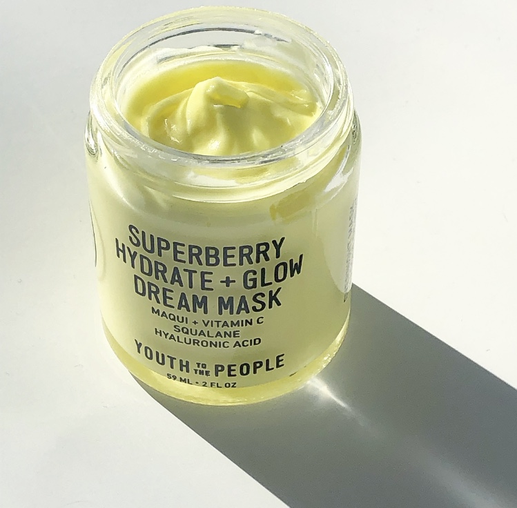 YTTP Superberry hydrate and glow dream mask review